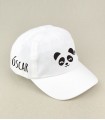 Gorra personalizada Panda Blanca