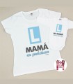 Pack Camiseta mamá + Body bebé AZUL
