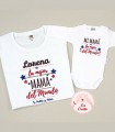Pack Camiseta + Body ~ La mejor Mamá del mundo