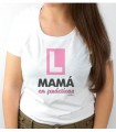 Camiseta Mamá en prácticas Rosa