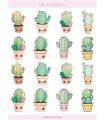 Stickers / Pegatinas cactus